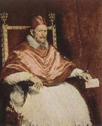 Diego Velazquez portrait of pope innocet x oil